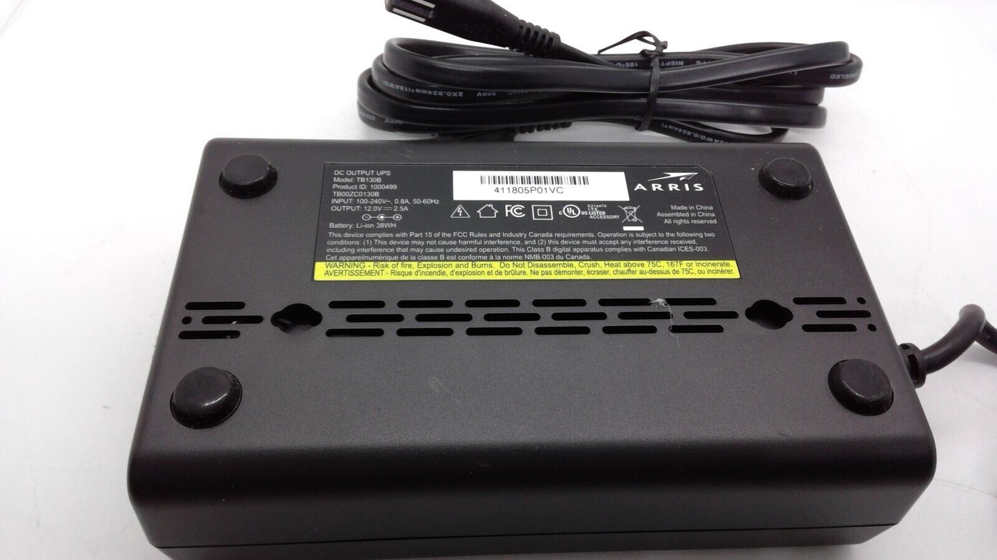 Arris DC Output UPS TB130B 12.0V 2.5A TB00ZCCC0130B 1000499