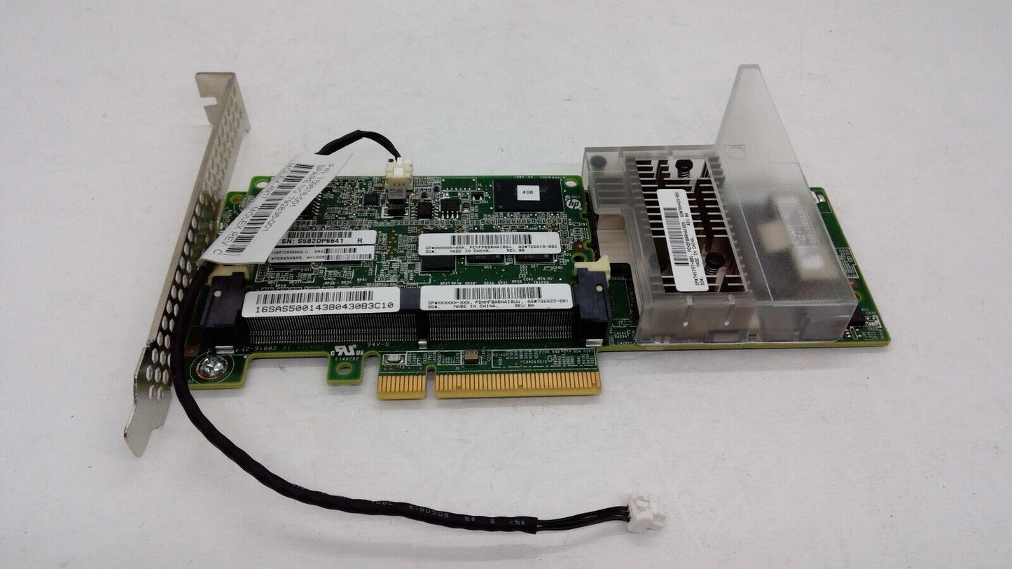 HPE 726821-B21 Smart Array P440/4GB FBWC 12Gb 1-Port SAS Controller