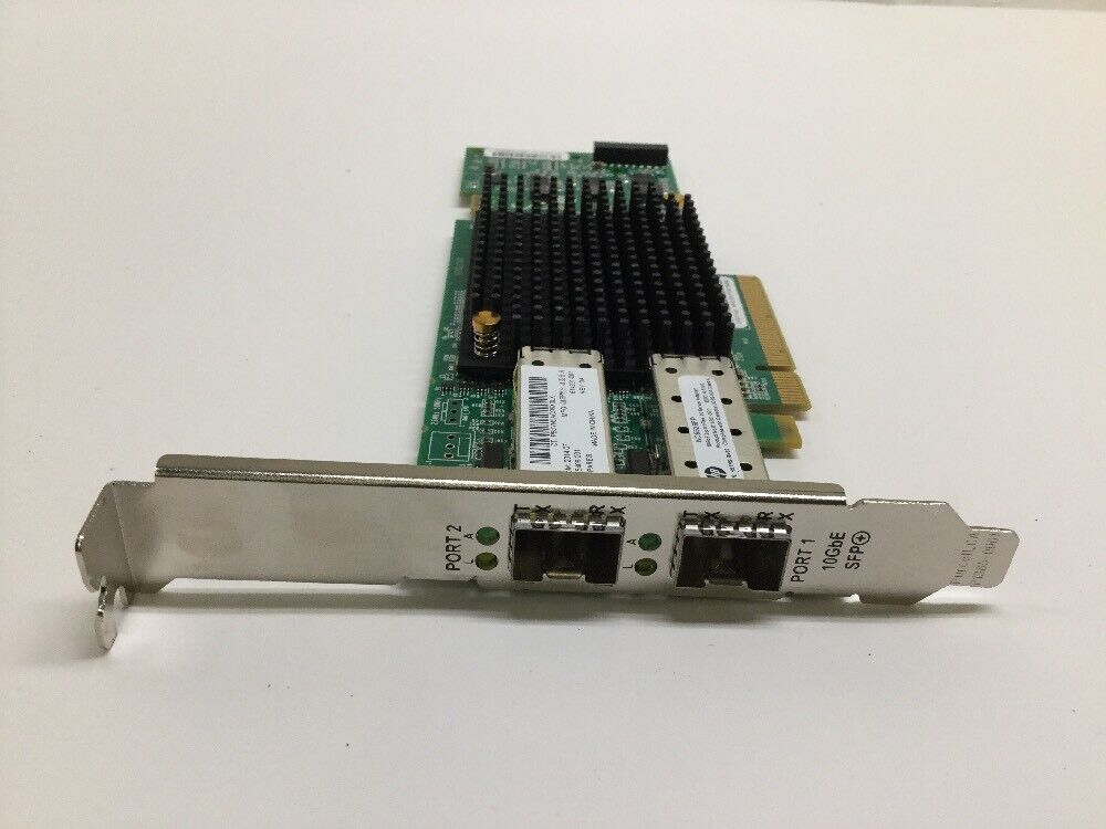 614203-B21 HP NC552SFP DUAL PORT 10Gb SFP+ SERVER ADAPTER PCI-e OCE11102-HP