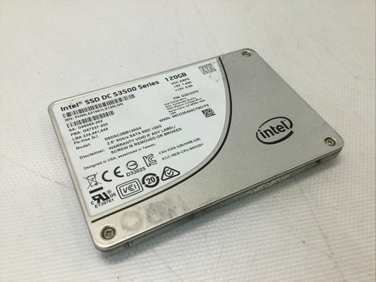 120GB Intel SSD DC S3500 6Gb/s 2.5INCH SATA SSD SSDSC2BB120G4 Solid State Drive
