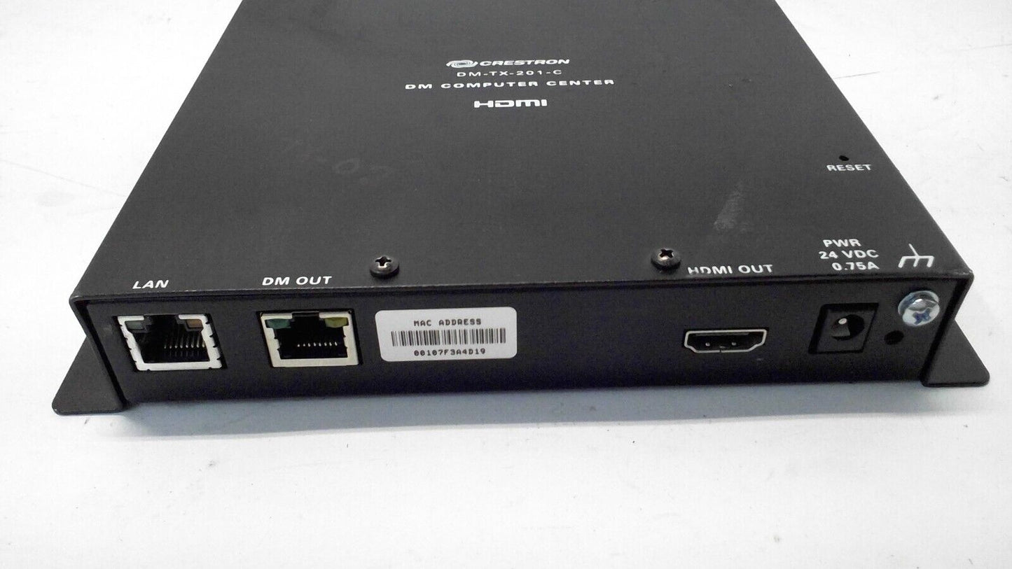 Crestron DM-TX-201-C HDMI DM Computer Center Controller NO ADAPTER