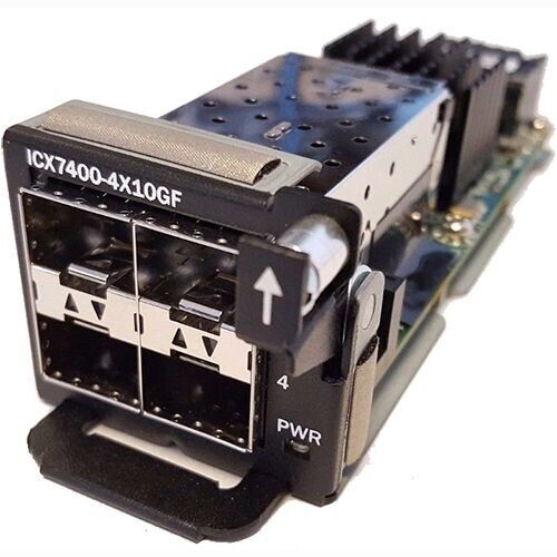 Brocade ICX7400-4X10GF ICX 7450 4-port 10-Gigabit SFP SFP+ Module