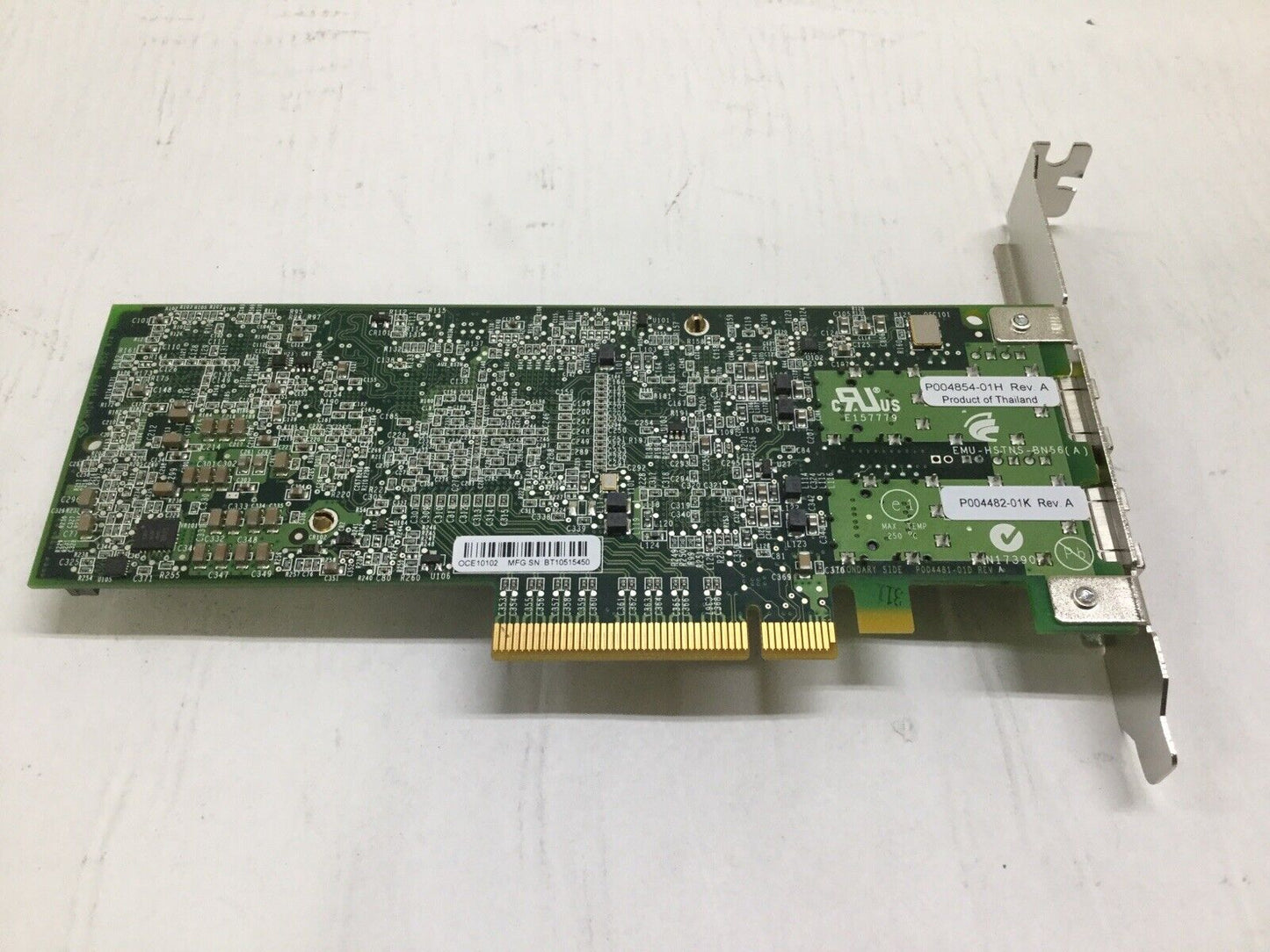 HP NC550SFP Dual Port 10Gb SFP+ SERVER Ethernet Adapter OCE10102-HP 581201-B21