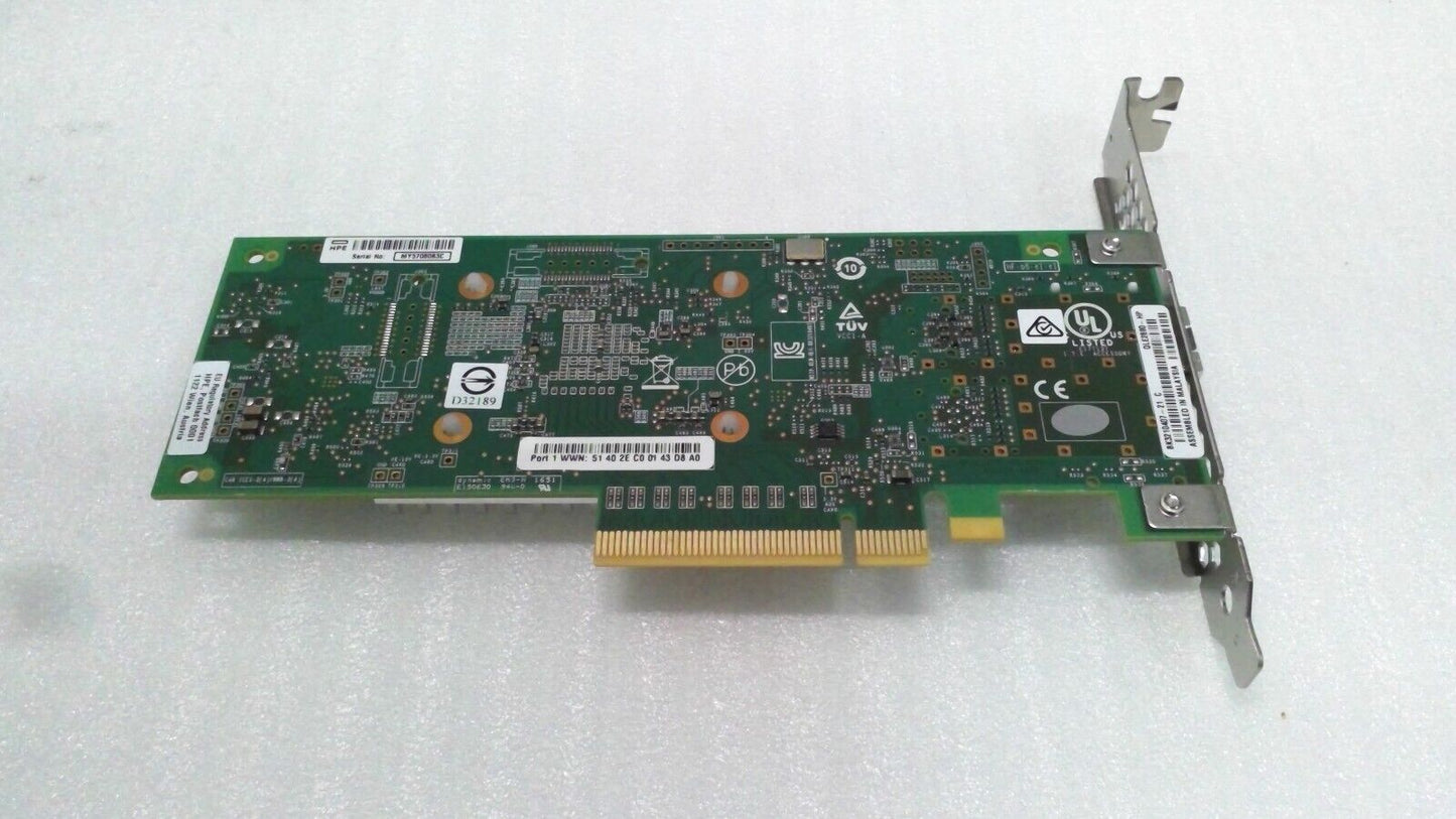 853010-001 HPE StoreFabric SN1100Q 16Gb 1-port HBA P9D93A P9D93-63001