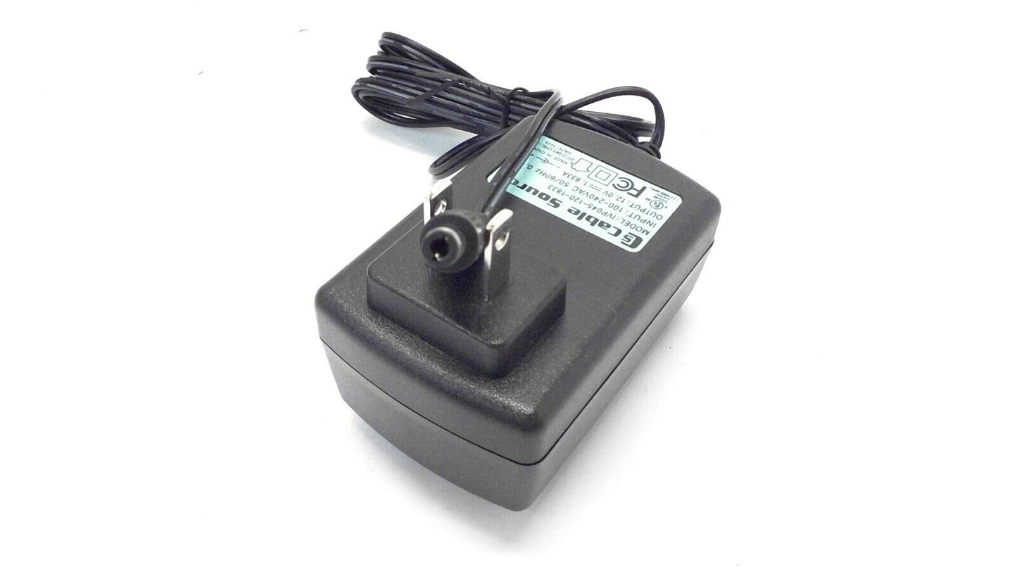 12V 1.8A  AC-DC Power Supply Adapter Charger 2000 mA 5.5*2.5mm IVP045-120-1833