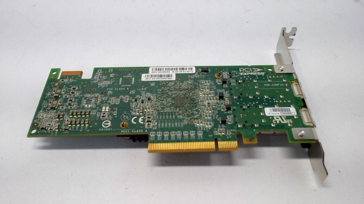 HPE SN1100E 16Gb Single Port PCIe NIC Fiber Channel HBA 719212-001 High Profile