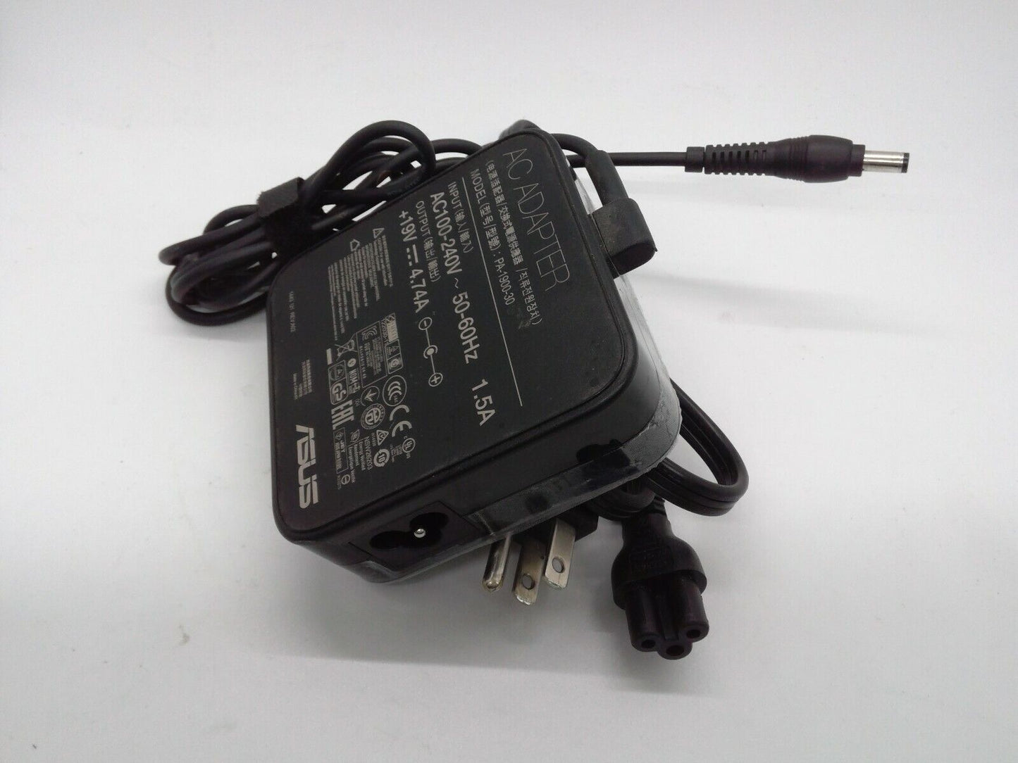 Genuine Asus Laptop Charger AC Adapter PA-1900-30 19V 4.74A 90W REV A02