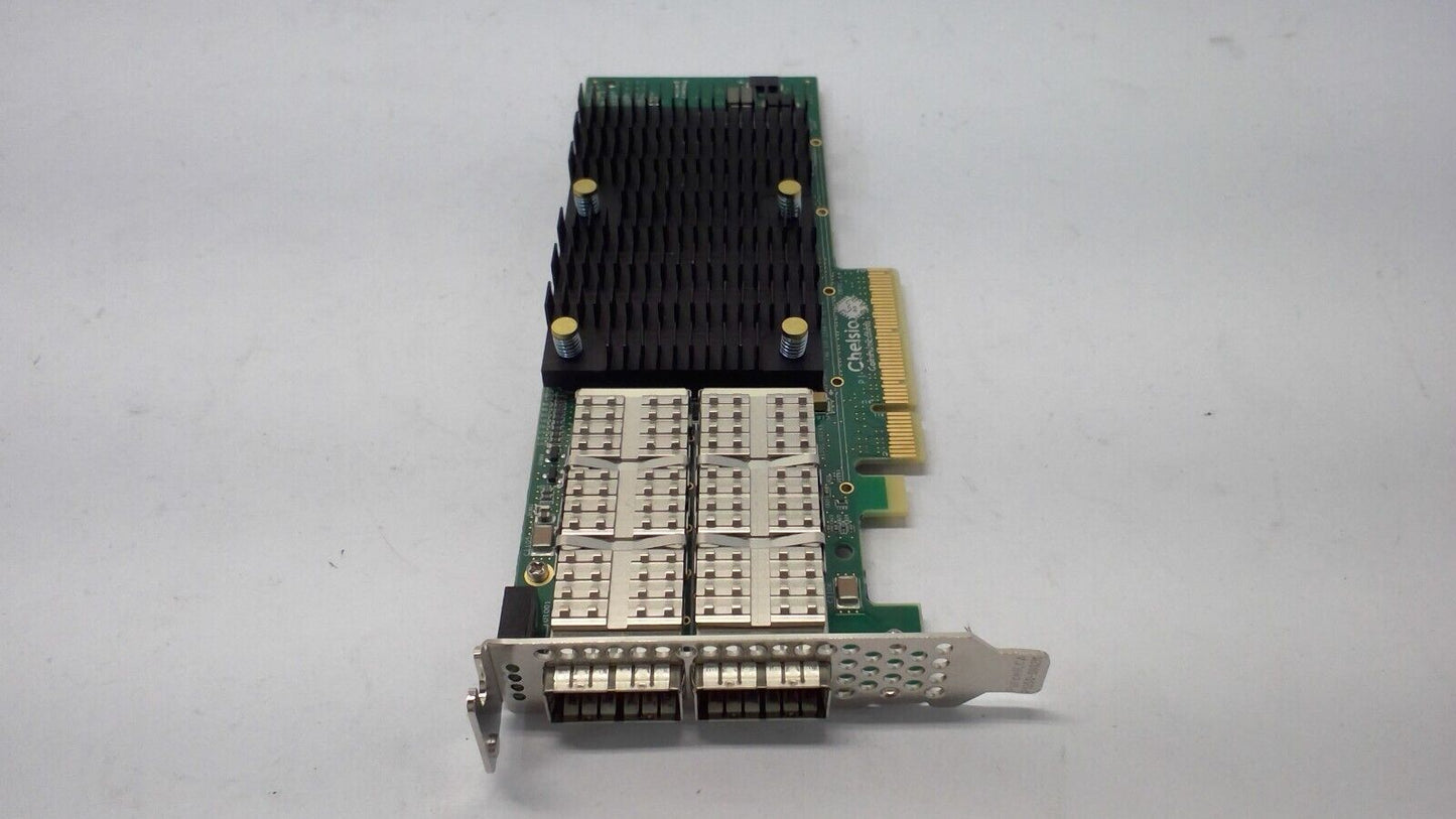 CHELSIO PCI Dual Port 40/50/100gbe Low Profile Adapter - 110-1187-50