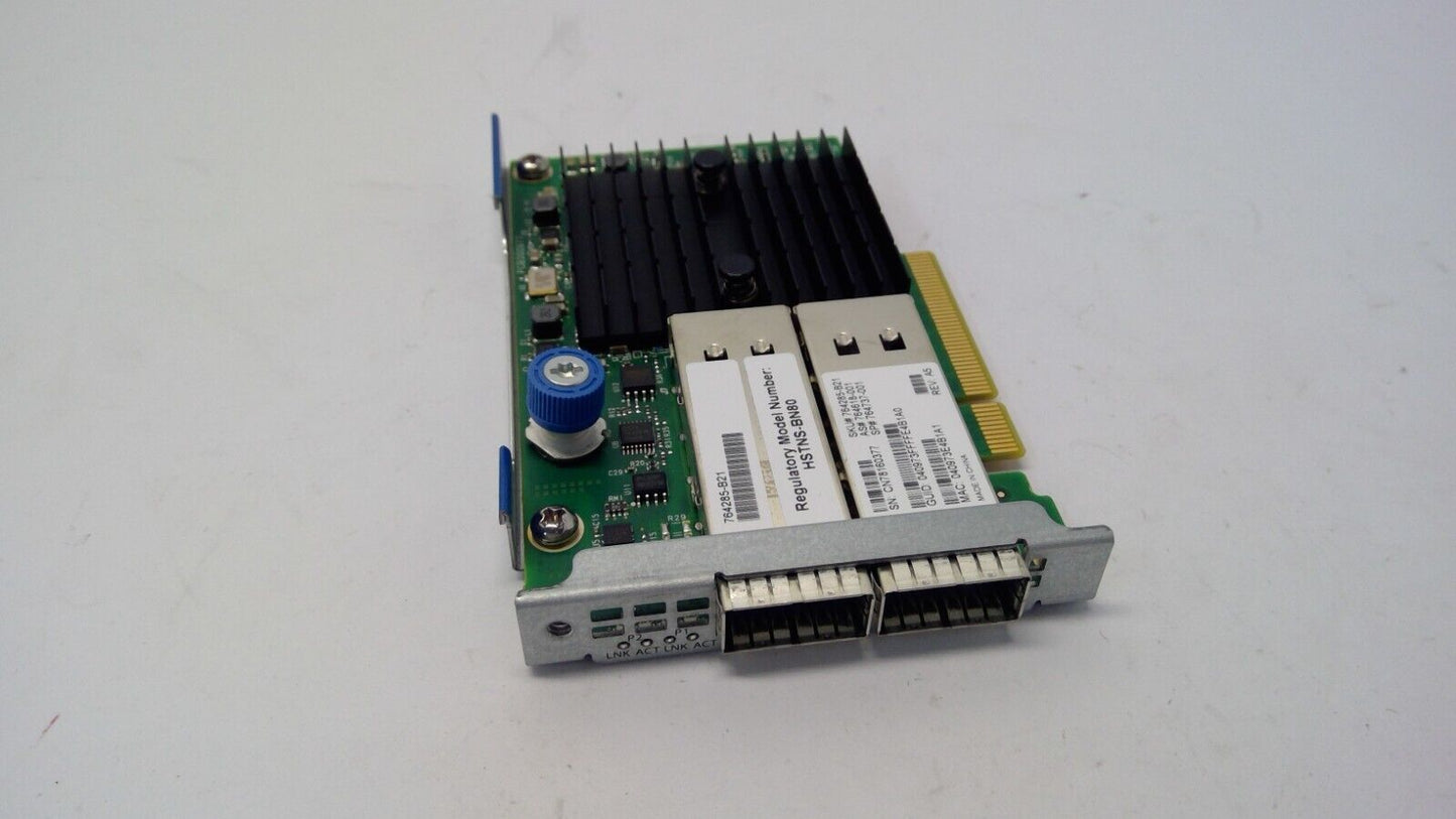 HP InfiniBand FDR 10GB/40GB 544+FLR QSFP 764285-B21 764618-001 764737-001