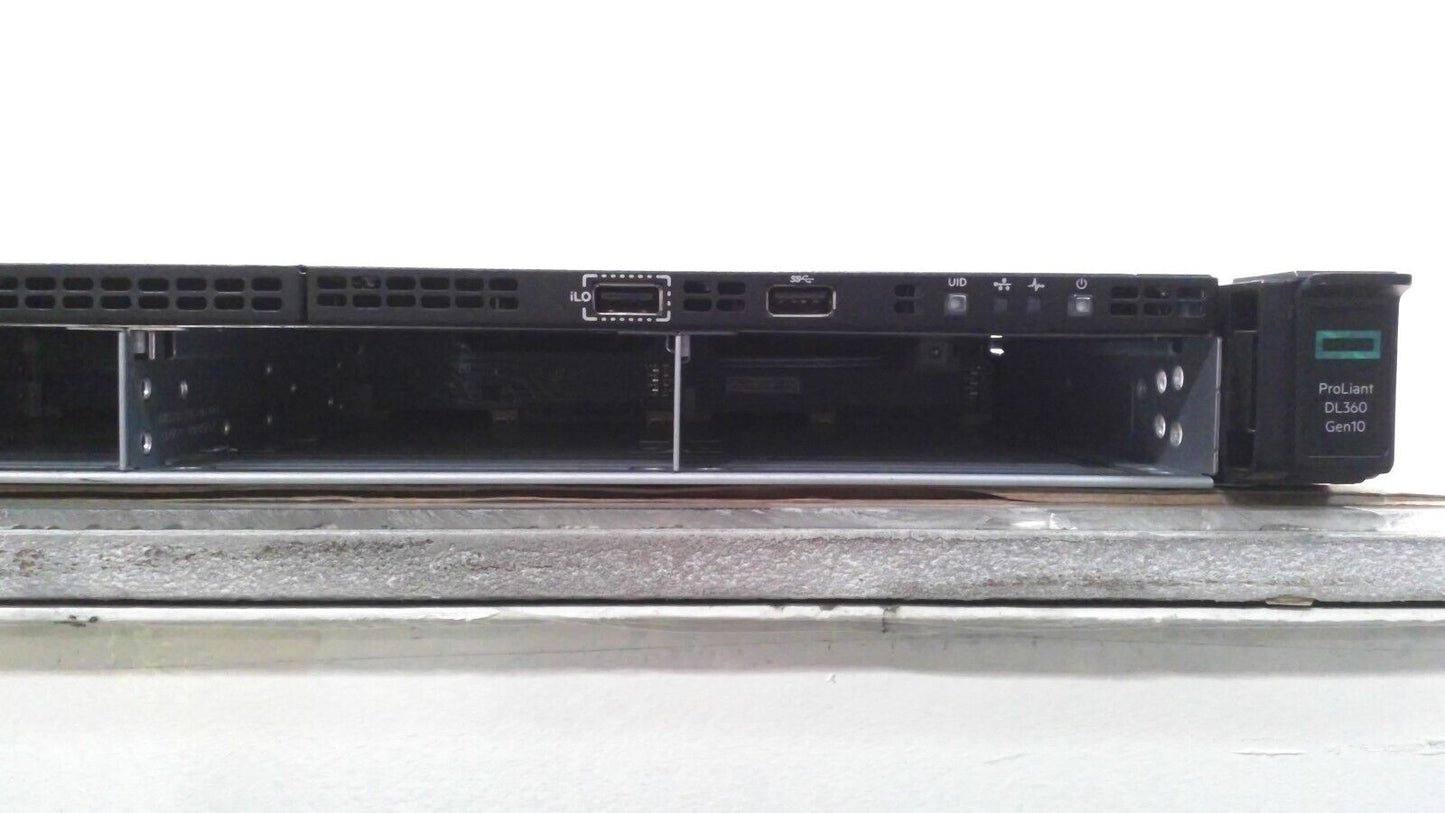 HP ProLiant DL360 Gen10 1U Server Barebone 4 BAY 3.5" 2x 500W PSU 1x Heatsinks