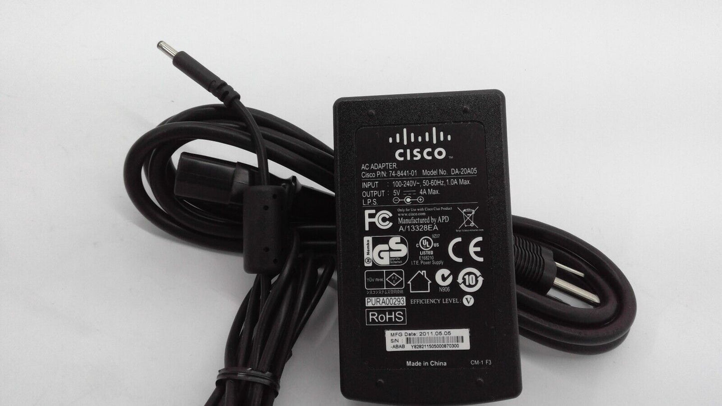 Original CISCO 5V 4A 4000mA DA-20A05 AC Power Supply Adapter for CISCO LINKSYS