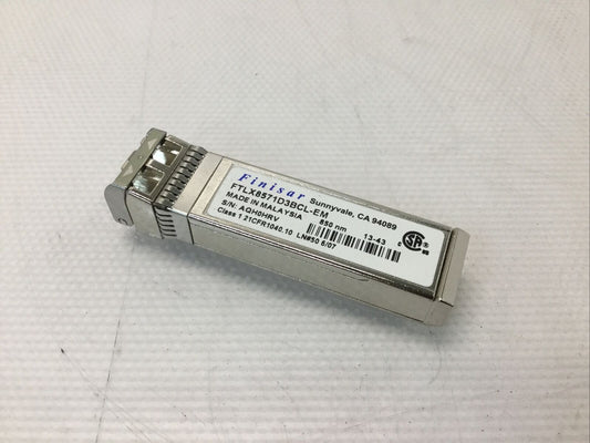 Finisar FTLX8571D3BCL SFP+ SR/SW 10Gb/s 850nm Multimode SFP+ Transceiver