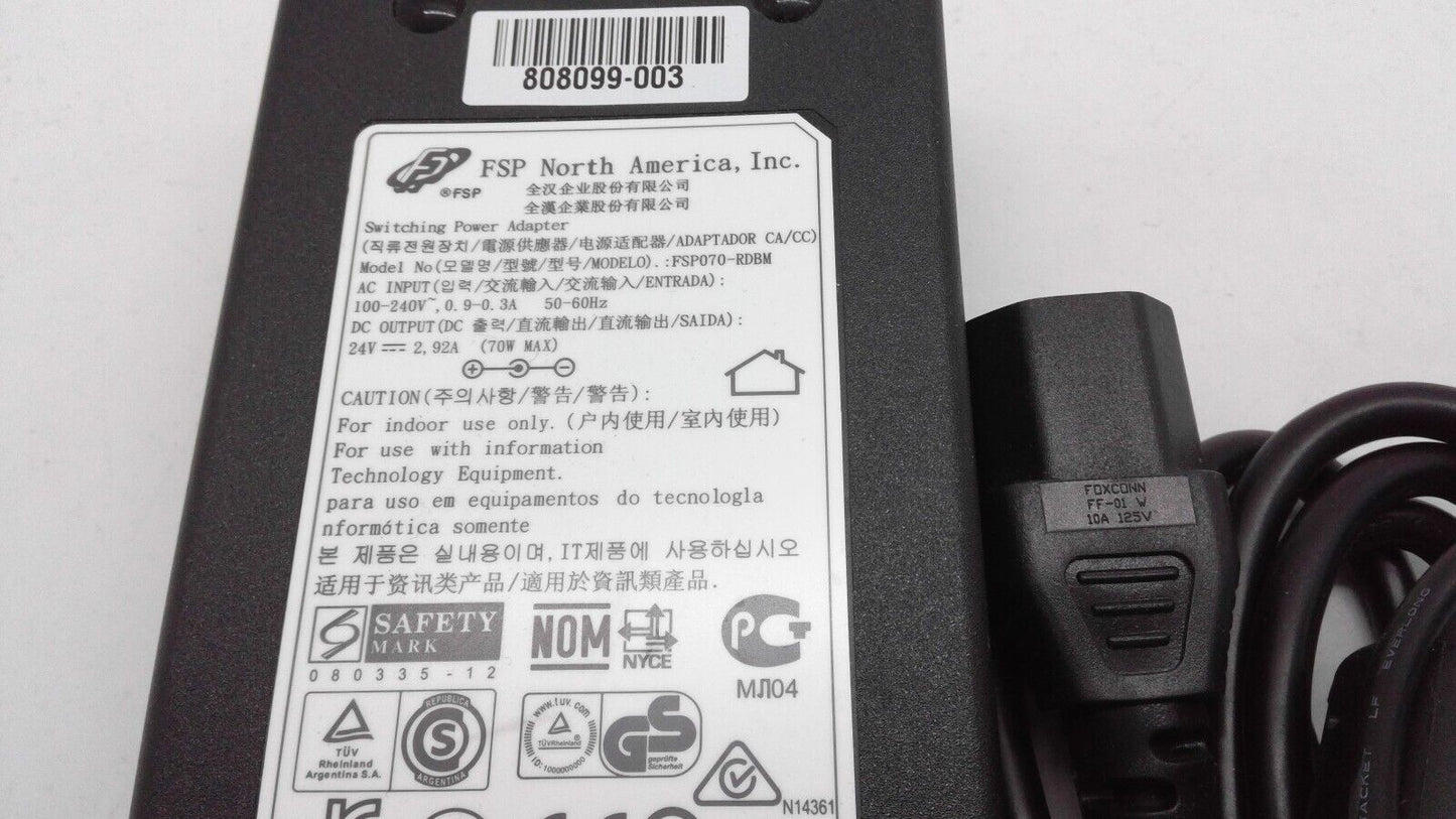 Genuine FSP FSP070-RDBM Switching Power Supply Adapter 24V 2.92A 70W