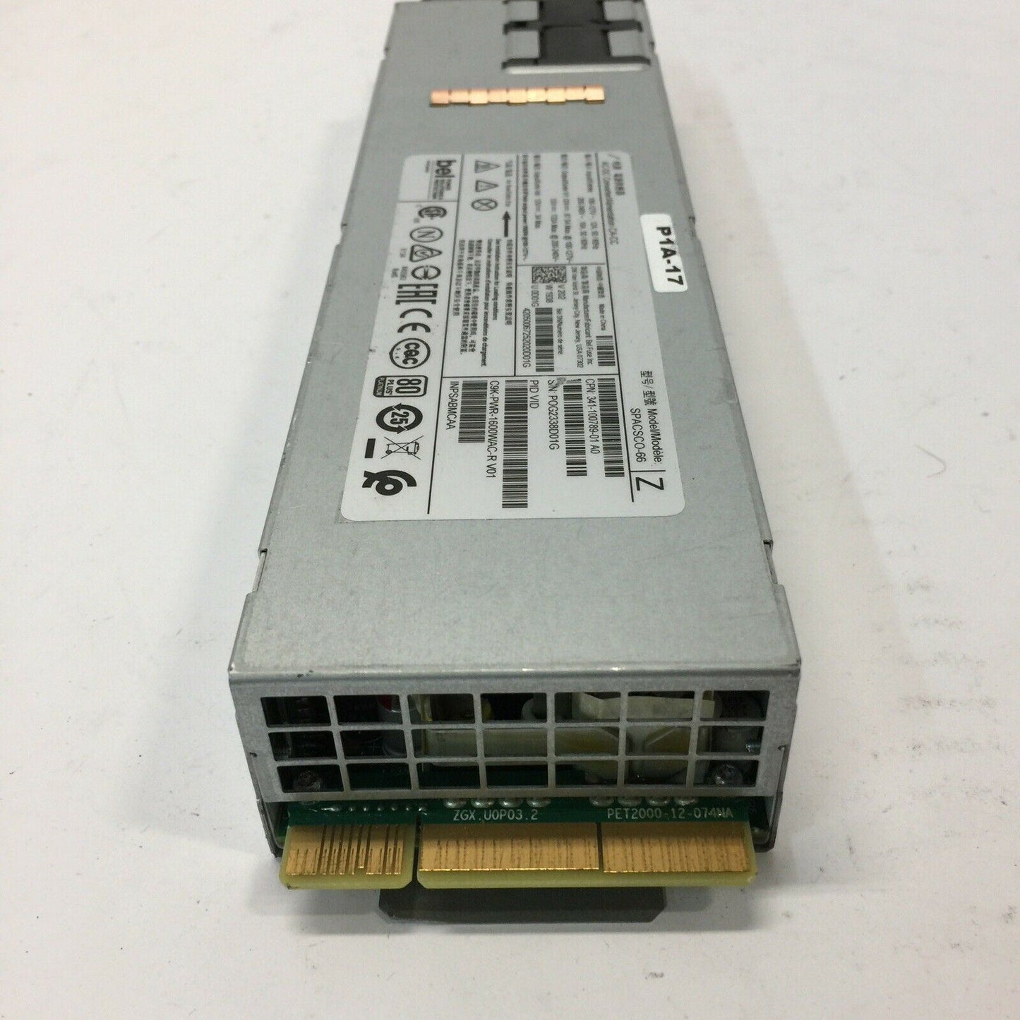 Cisco C9K-PWR-1600WAC-R AC Power Supply 1600W for catalyst C9600 C9500