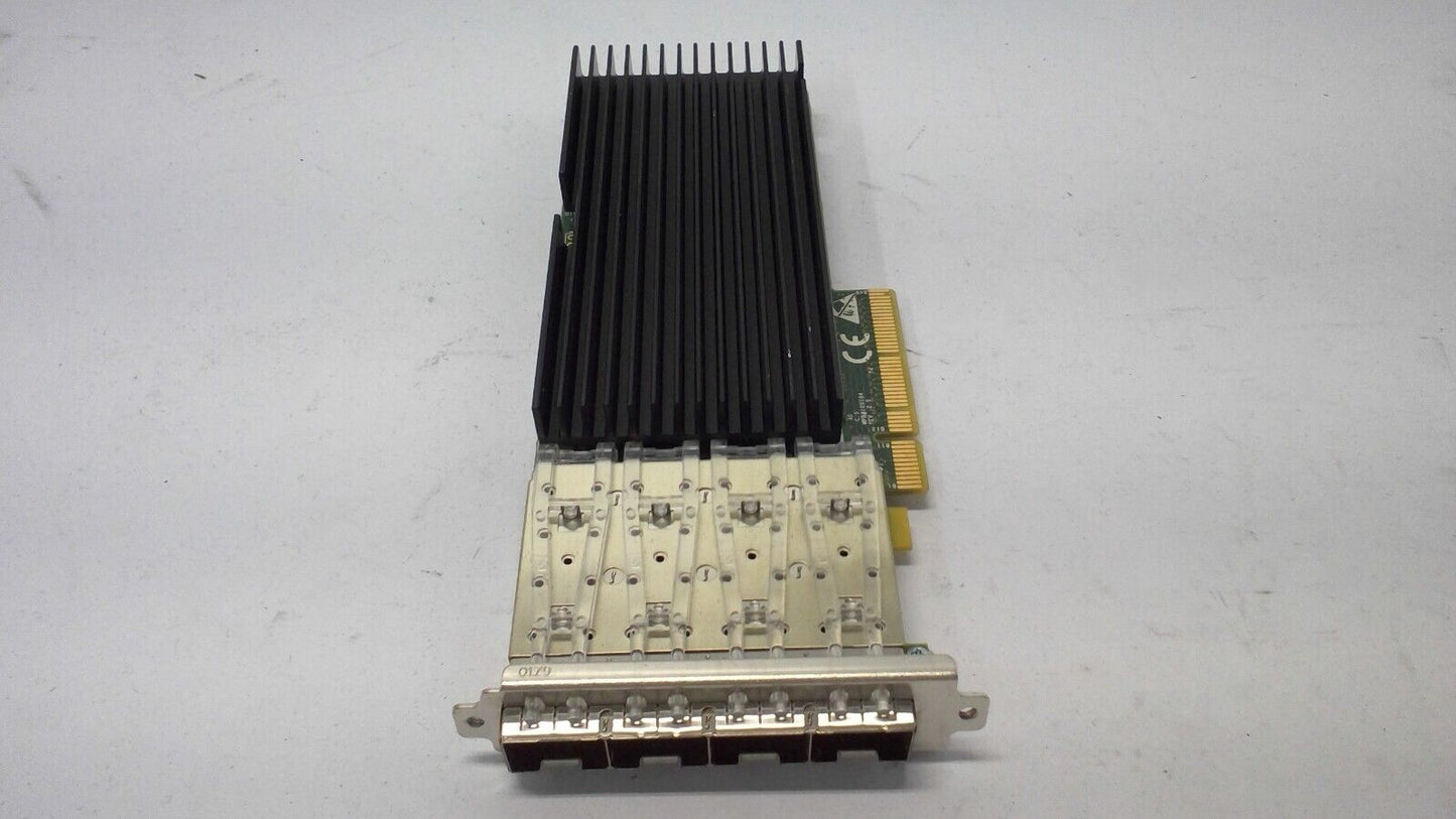 SILICOM PE310G4SPI9L-XR-CX3 QUAD PORT 10GB SFP+ NETWORK ADAPTER