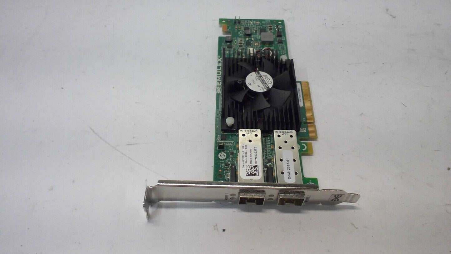 Dell Emulex 10Gb Dual Port SFP PCIe Network Adapter Dell P/N: 0DDF4D