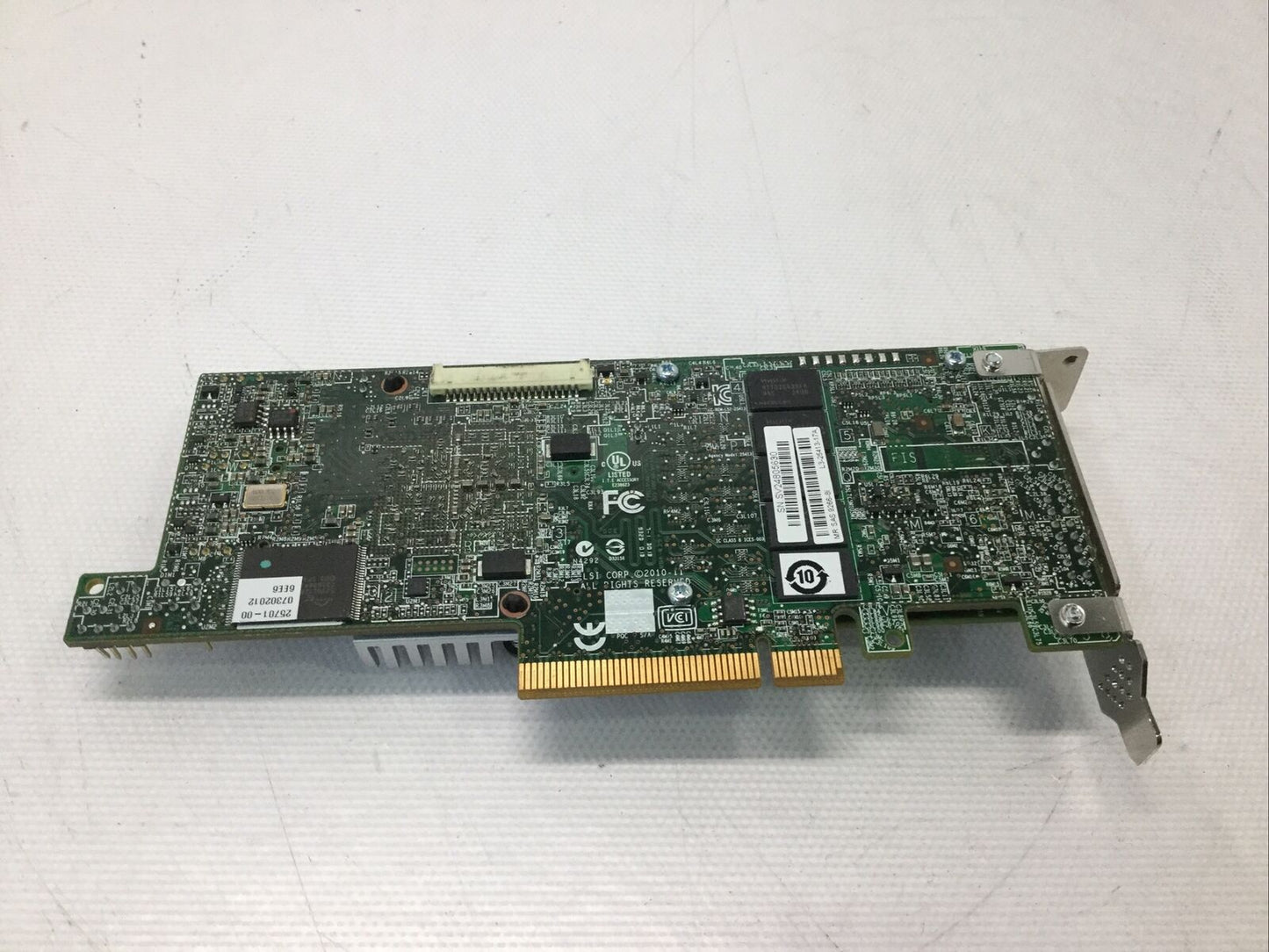 LSI Logic MegaRAID SAS 9266-8i 8Port Internal 1GB SATA/SAS Controller Card