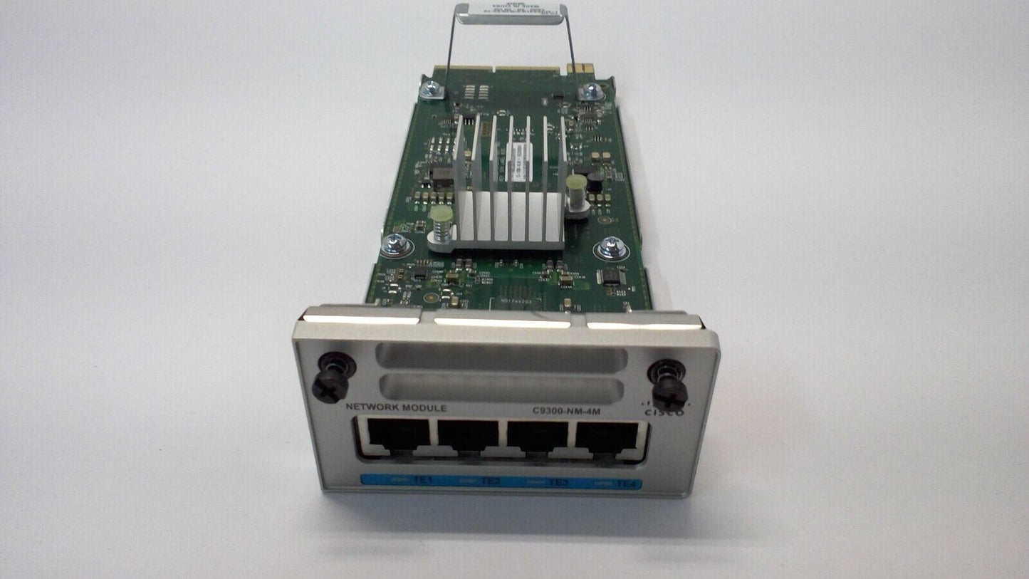 Cisco C9300-NM-4M Catalyst 9300 4-Port mGIG Multi-Gigabit Network Module