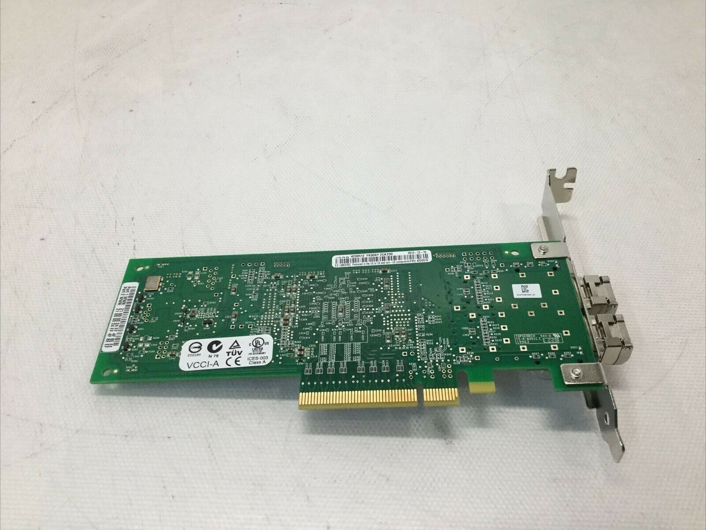 QLogic QLE2562 8GB Dual Port Fibre Channel Full Height w/ (2) SFPs Mix Brand