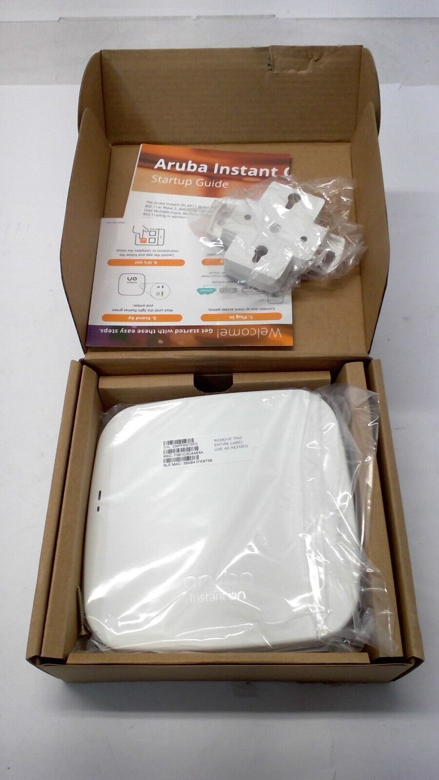 HPE AP-303 JZ321A ARUBA APIN0303 802.11AC WIRELESS ACCESS POINT