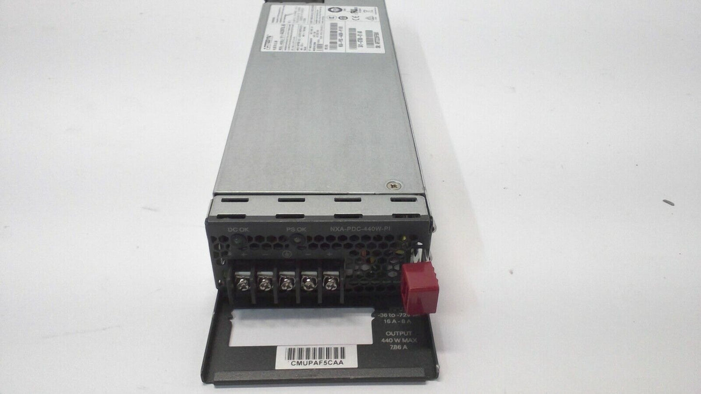 Cisco 440W DC Power Supply NXA-PDC-440W-PI for Catalyst C9300 C9300L Switches