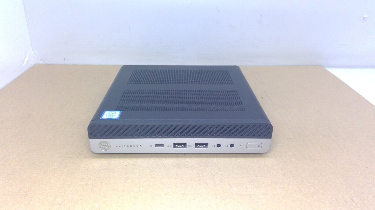 HP EliteDesk 800 G3 mini 65W Desktop HTPC i7-7700/16G RAM/300G SSD Win11 WiFi A0