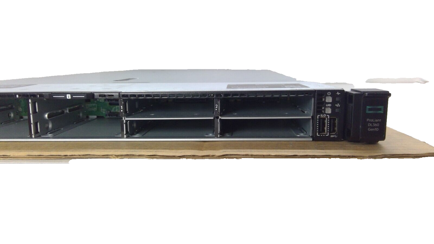 HP ProLiant DL360 Gen10 1U Server 10 BAY 2.5" 2x Xeon Gold 5118 64G RAM 2x500W