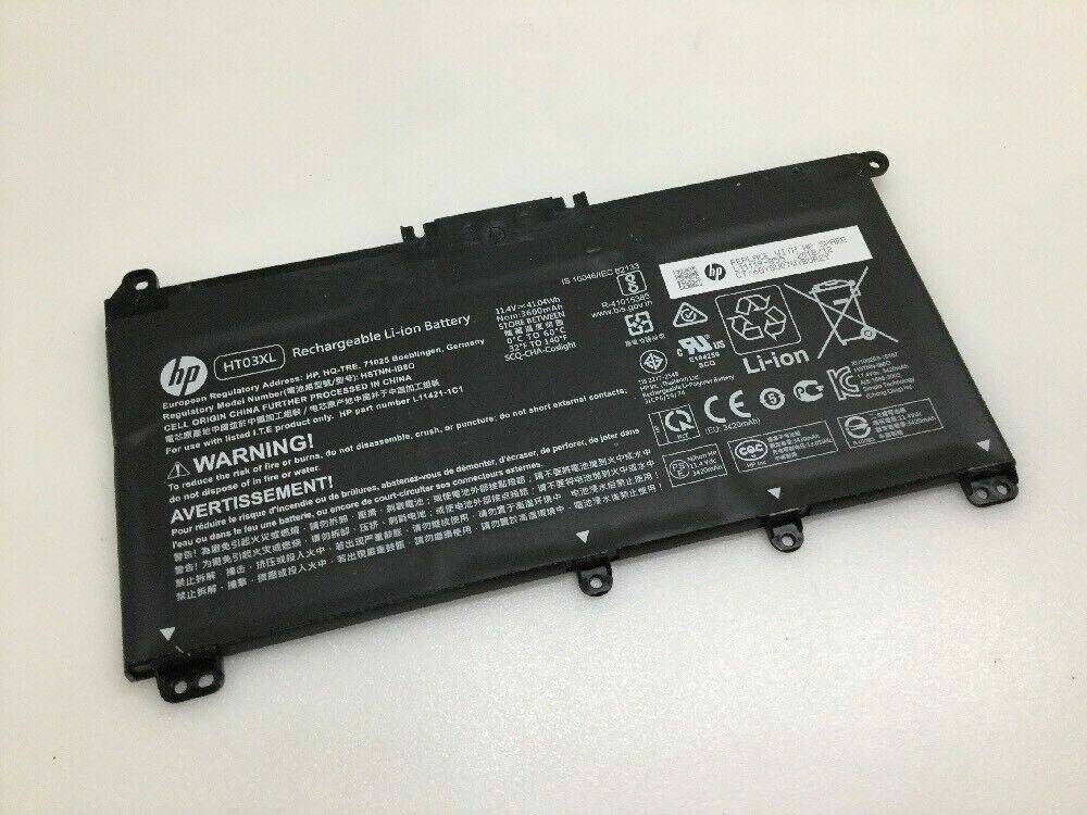 Genuine HP HT03XL Battery L11421-2C2 41.9Wh L11119-855 for HP 15-CS 15-DA