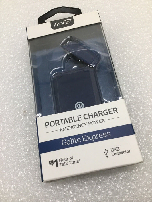 NEW iFrogz Golite Express 700mAh Portable Power Bank Charger USB Connector