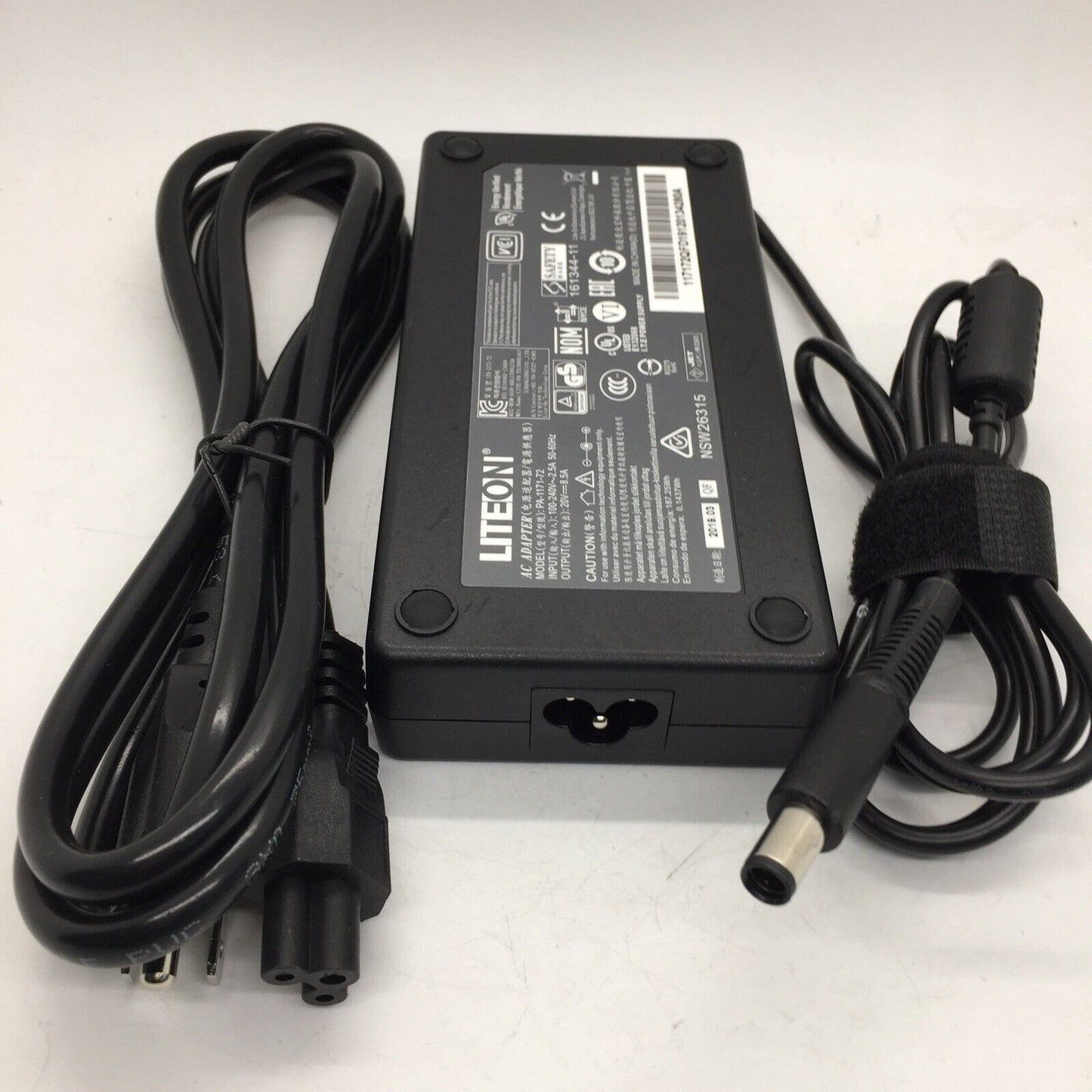 Genuine Slim LITEON 20V 8.5A 170W 7.4mm*5.0mm Pin PA-1171-72 NSW26315 AC Adapter