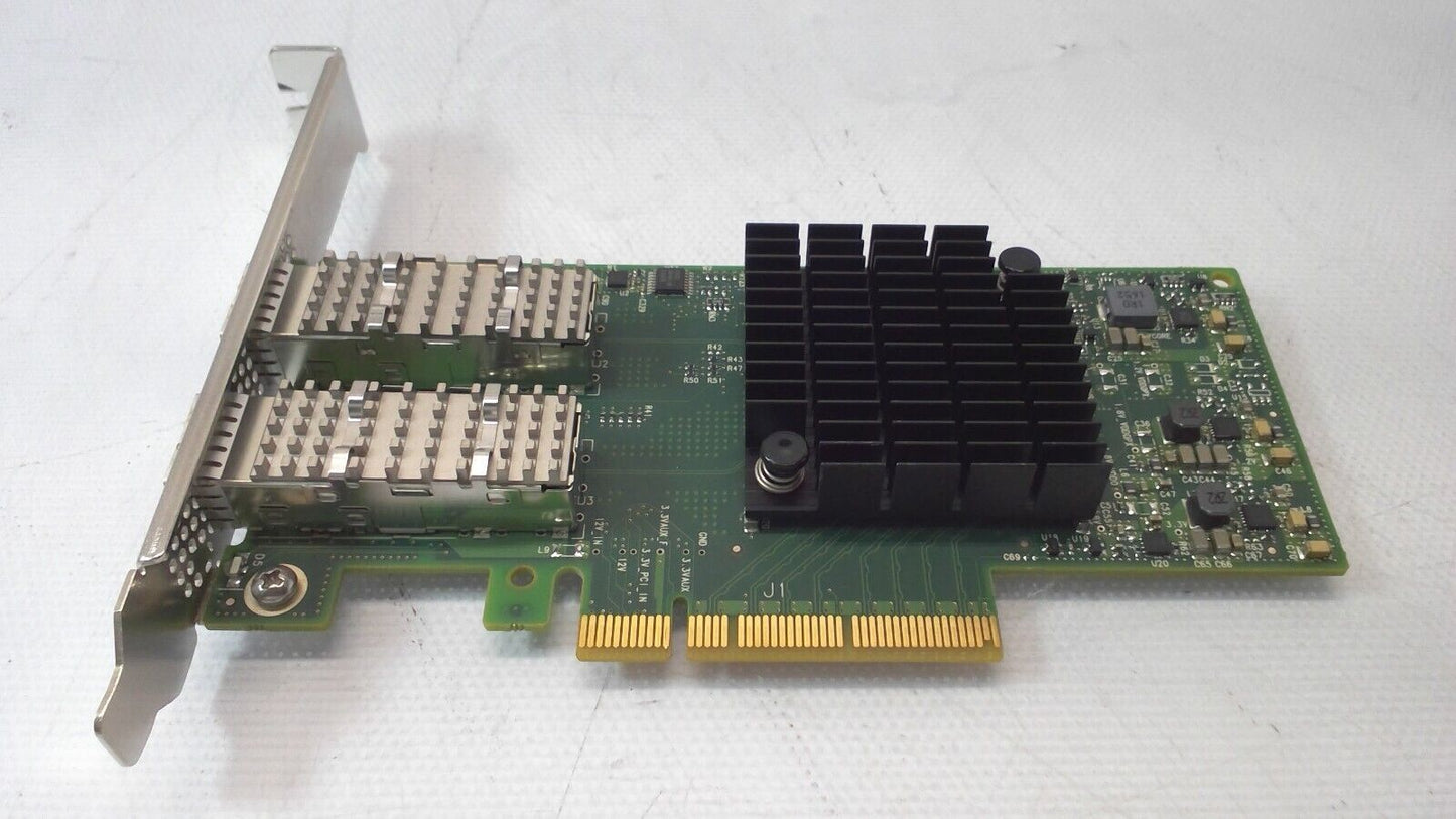 Mellanox MCX4121A-ACAT ConnectX-4 Dual Port SFP28 25GbE NIC Adapter High Bracket