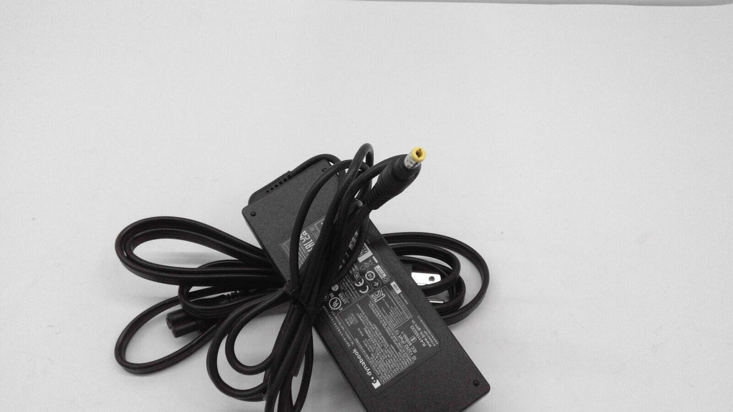 dynabook A16-100P1A  Laptop Power supply AC Adapter 20V 5A Yellow Tip 5.5mm