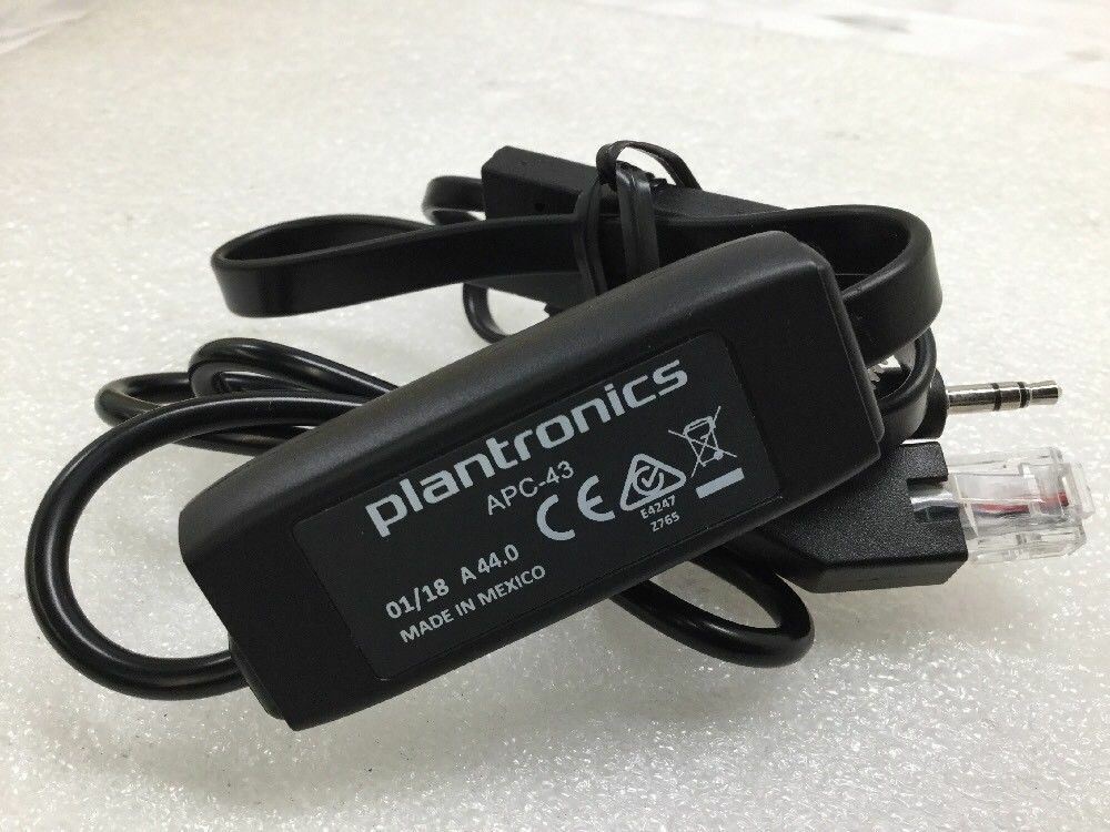 Plantronics APC-43 Electronic Hookswitch Cable 38350-13 CS500 series IP Phone