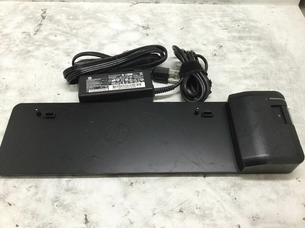 HP UltraSlim Docking Station 2013 B9C86AV#ABA For Elitebook Laptops w/AC Adapter