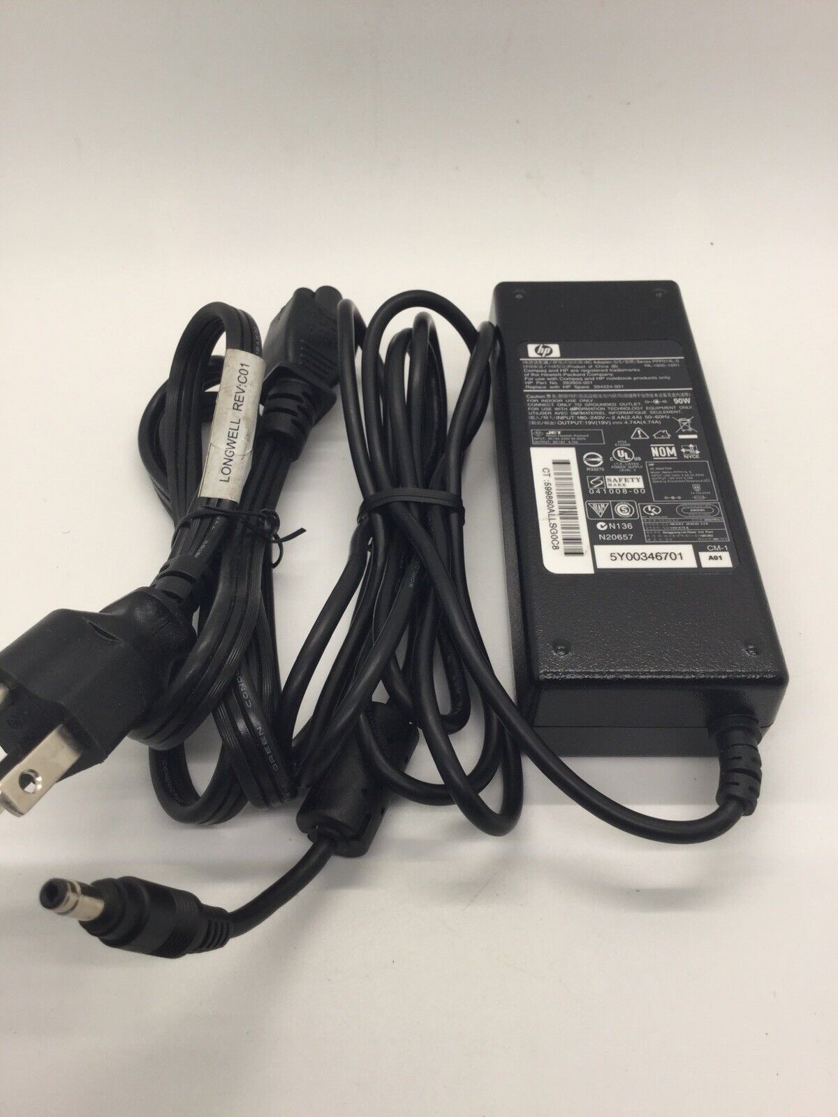 HP 90W AC Adapter Charger 19V 4.74A PPP014L-S PA-1900-18R1 For HP Envy 13-1000