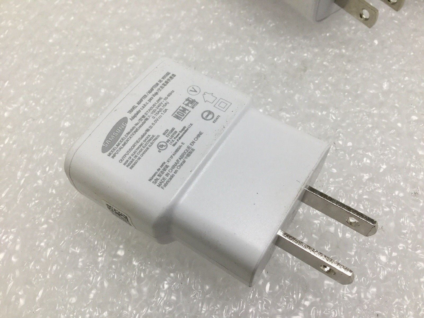 LOT OF 5 - OEM Samsung travel USB wall charger adapter EP-TA20JWE EP-TA10JWE