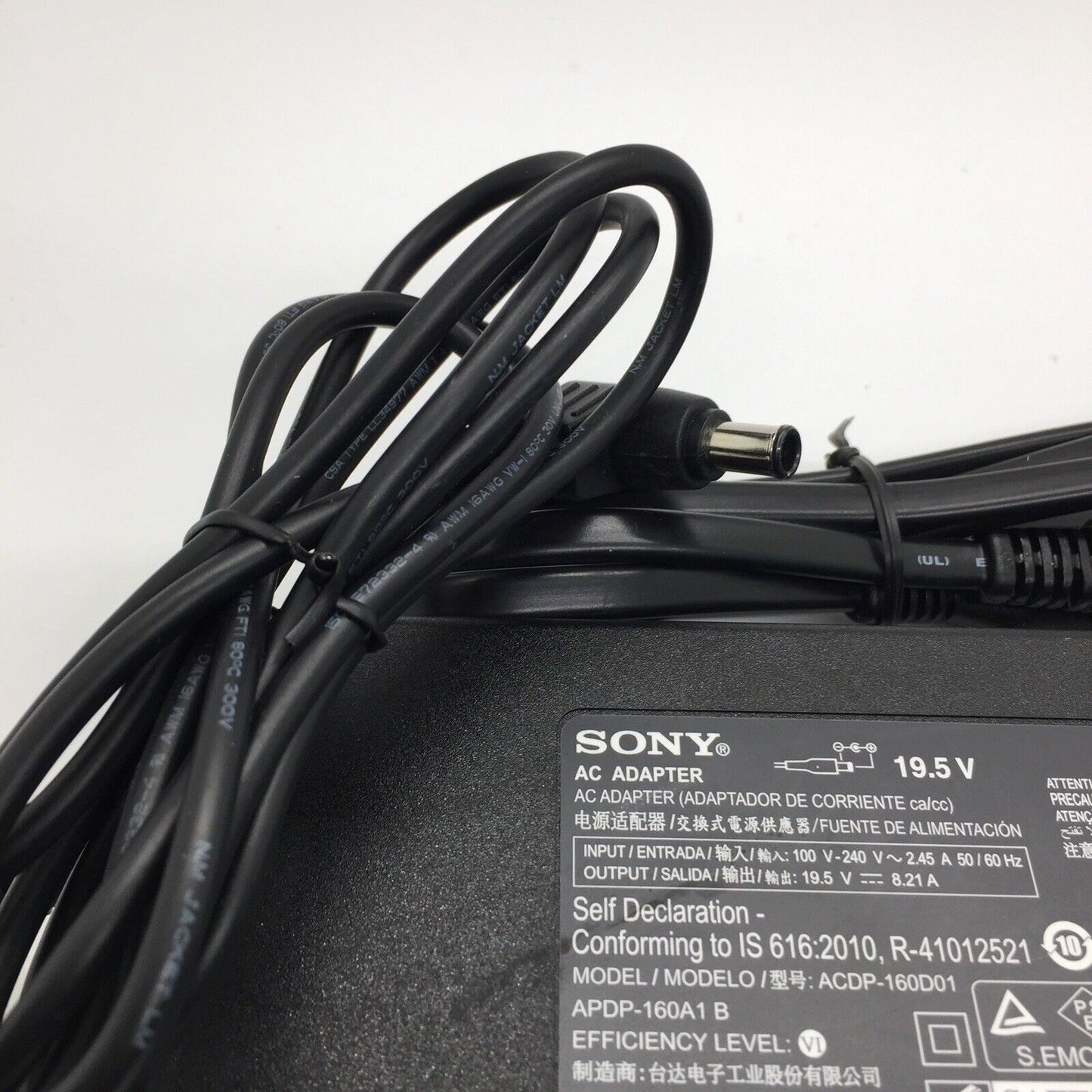 Original Sony Adapter Sony LCD TV 19.5v 8.21A ACDP-160D01/D02 AC Power Charger