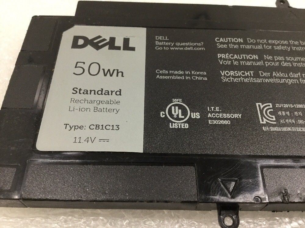 Original Dell CB1C13 Battery 50Wh 11.4V 4336mAh 1132N 01132N for Chromebook 11