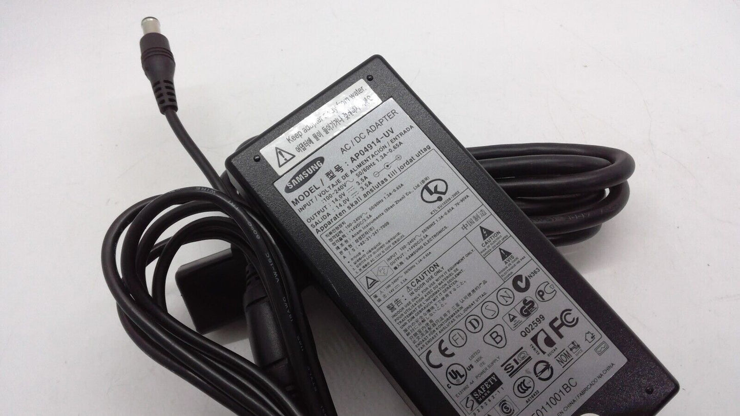 Original Samsung Power AC Adapter AP04914-UV BN4400129A  SAD04914F-UV 14V 3.5A