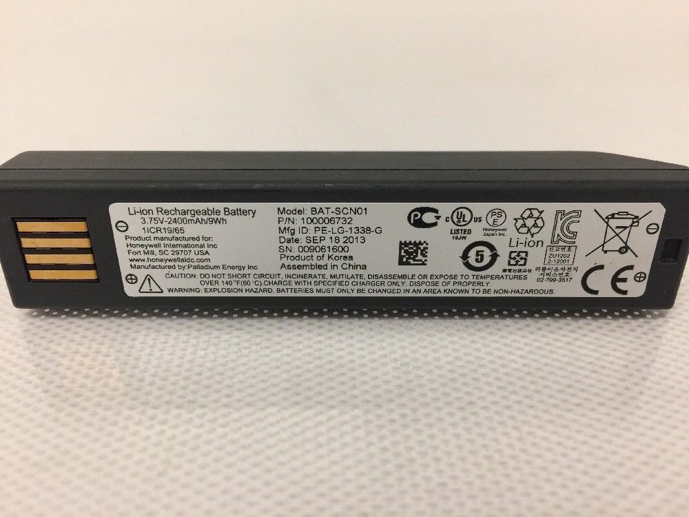 OEM Honeywell Battery 100000495 BAT-SCN01 3820 3820i 4820 4820i 6320 1902 1202g