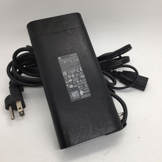 Genuine OEM HP 200W 19.5V Charger TPN-DA10 L00895-003 L00818-850 4.5mm Blue Tip