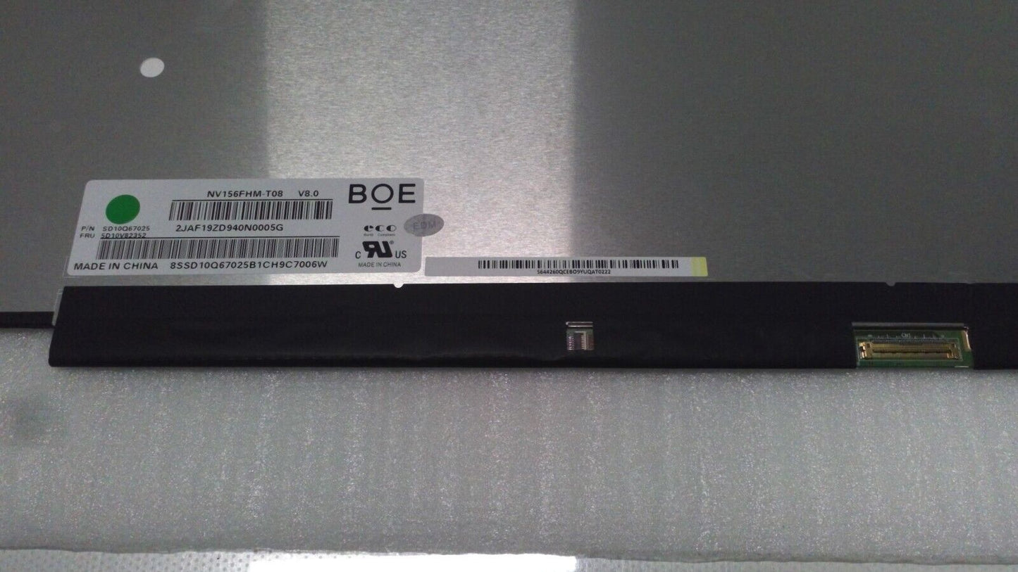 BOE Screen 5D10Q67025 NV156FHM-T08 V8.0 15.6" 1920x1080, Grade A