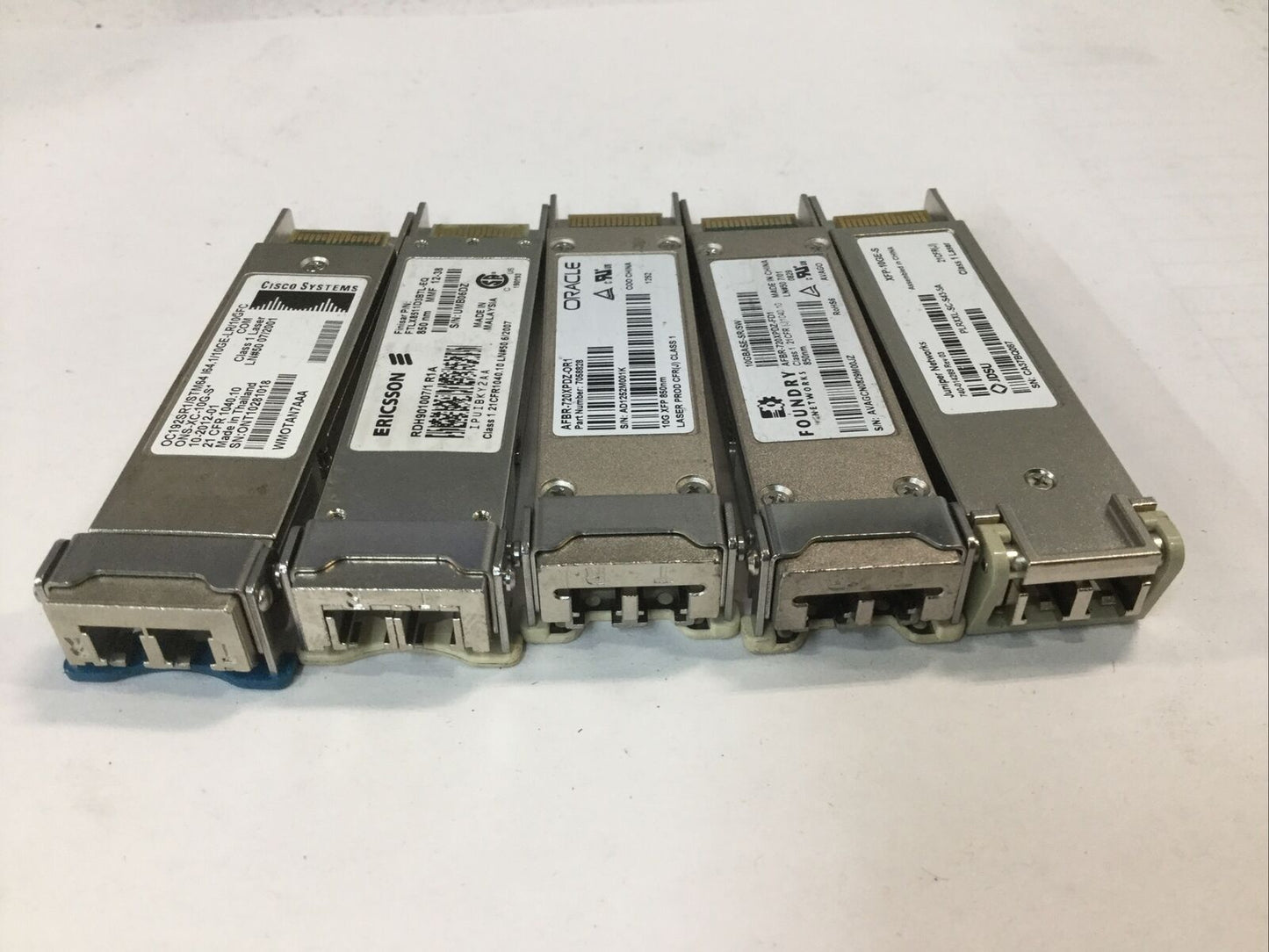 10GB XFP Optic MMF Transceiver 10GE 10GBASE-SR/SW XFP Modules - Assorted