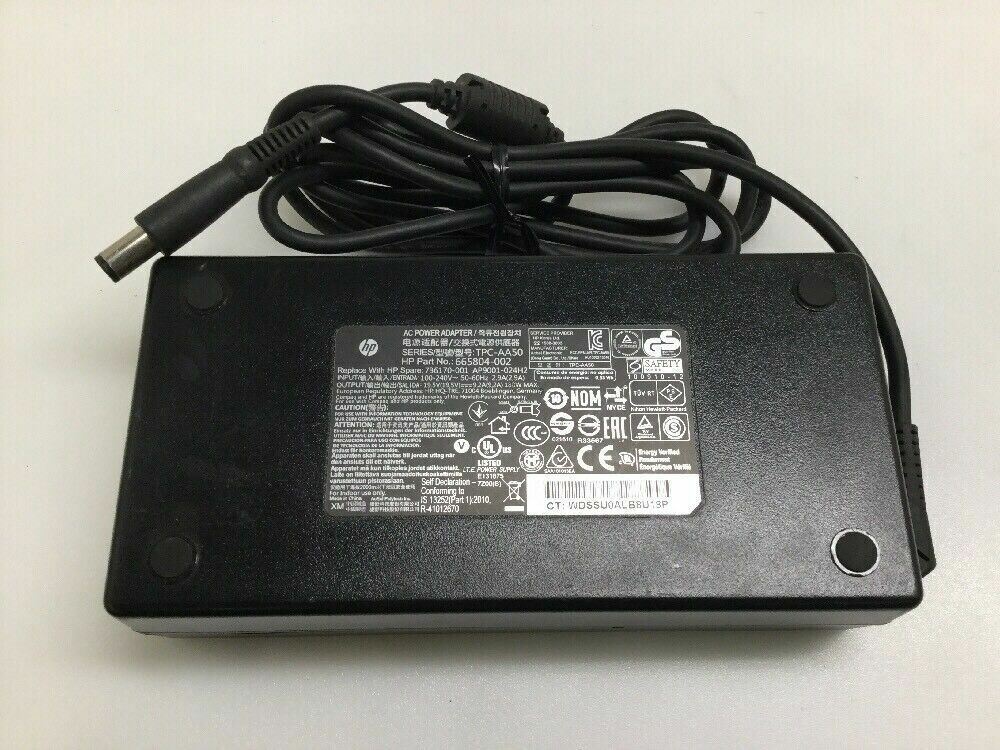 Genuine 180W HP AC Adapter Power Supply TPC-AA501 TPC-AA50 755702-001 736170-001