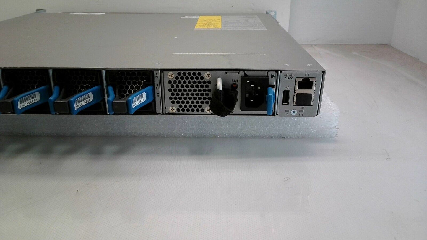 Cisco Nexus N3K-C3172PQ-10GE 48-Port 48 SFP+ and 6 QSFP+ Managed Ethernet Switch