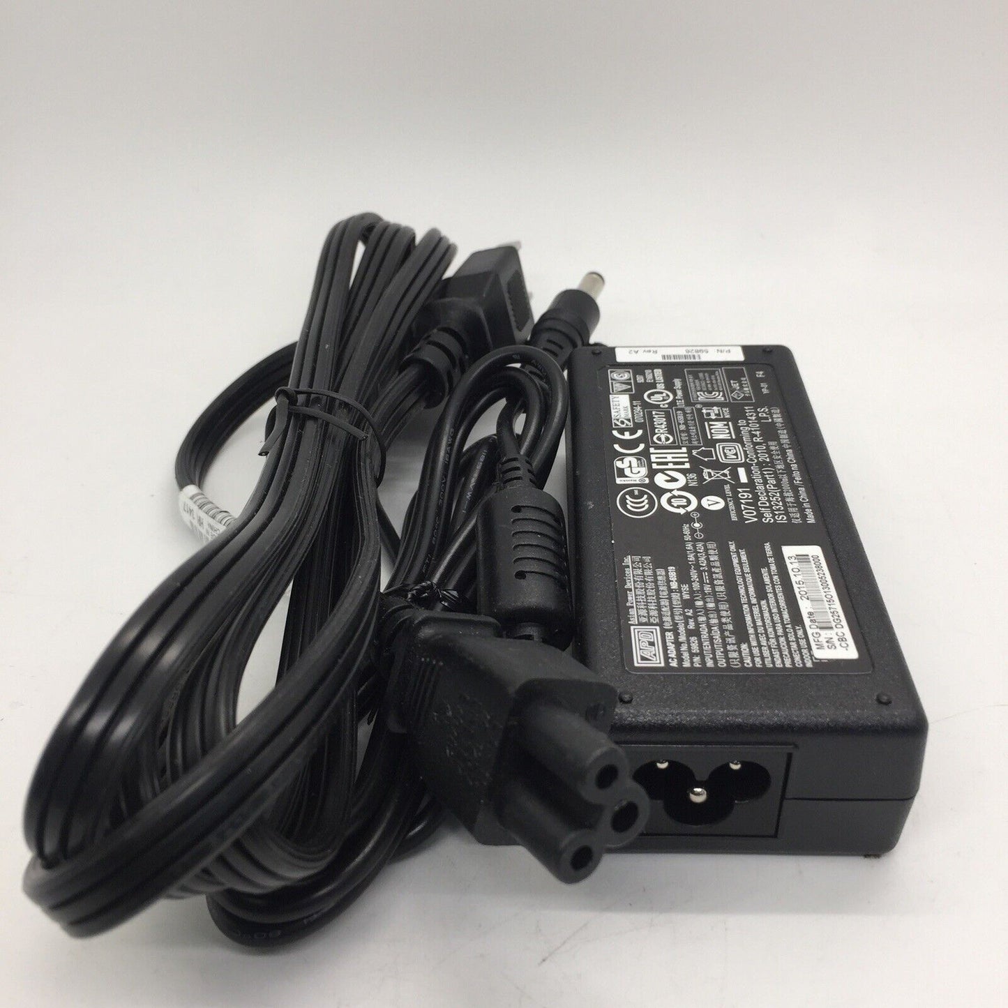 LOT of 10 - APD Adapter 65W 19V 3.42A NB-65B19 For Dell Wyse and Cisco 5.5mm