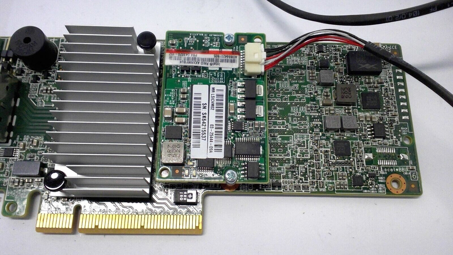 Intel RS3SC008 SAS/SATA 12GBs Raid Controller High Profile w/BATTERY