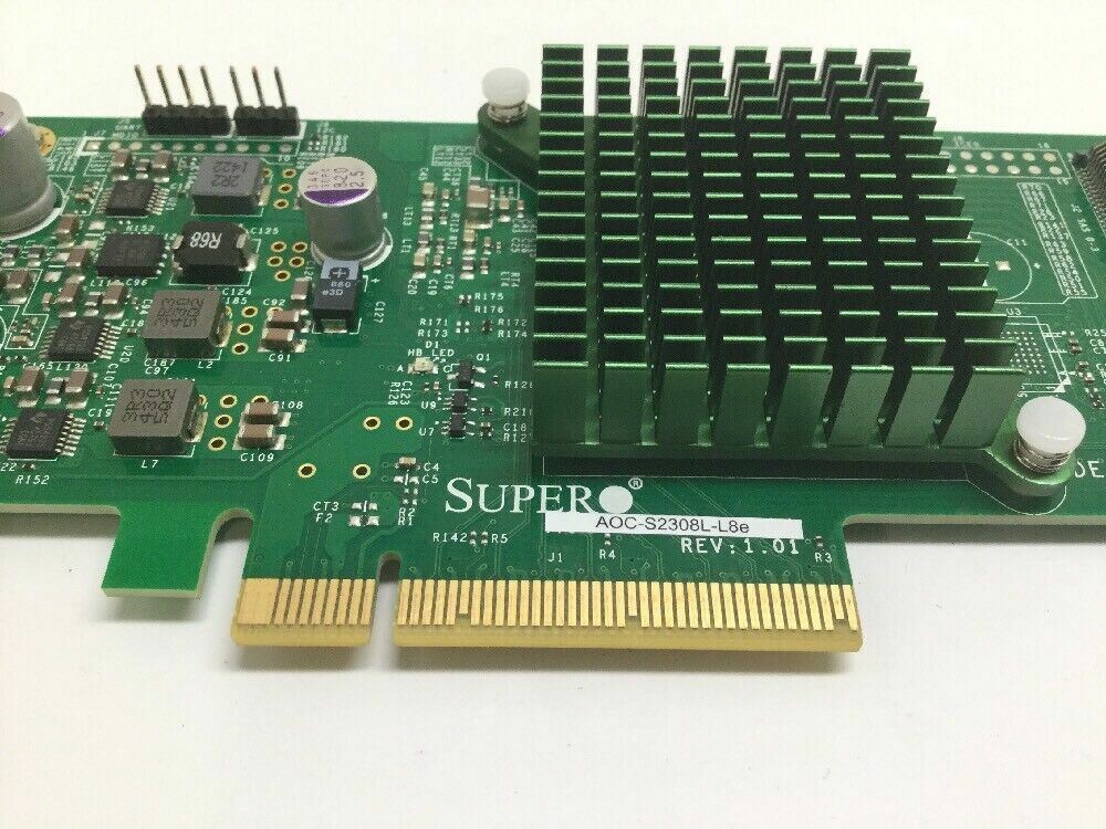 AOC-S2308L-L8E Supermicro 8 Ports 6Gb/s SAS SATA Storage Controller Card PCI-E