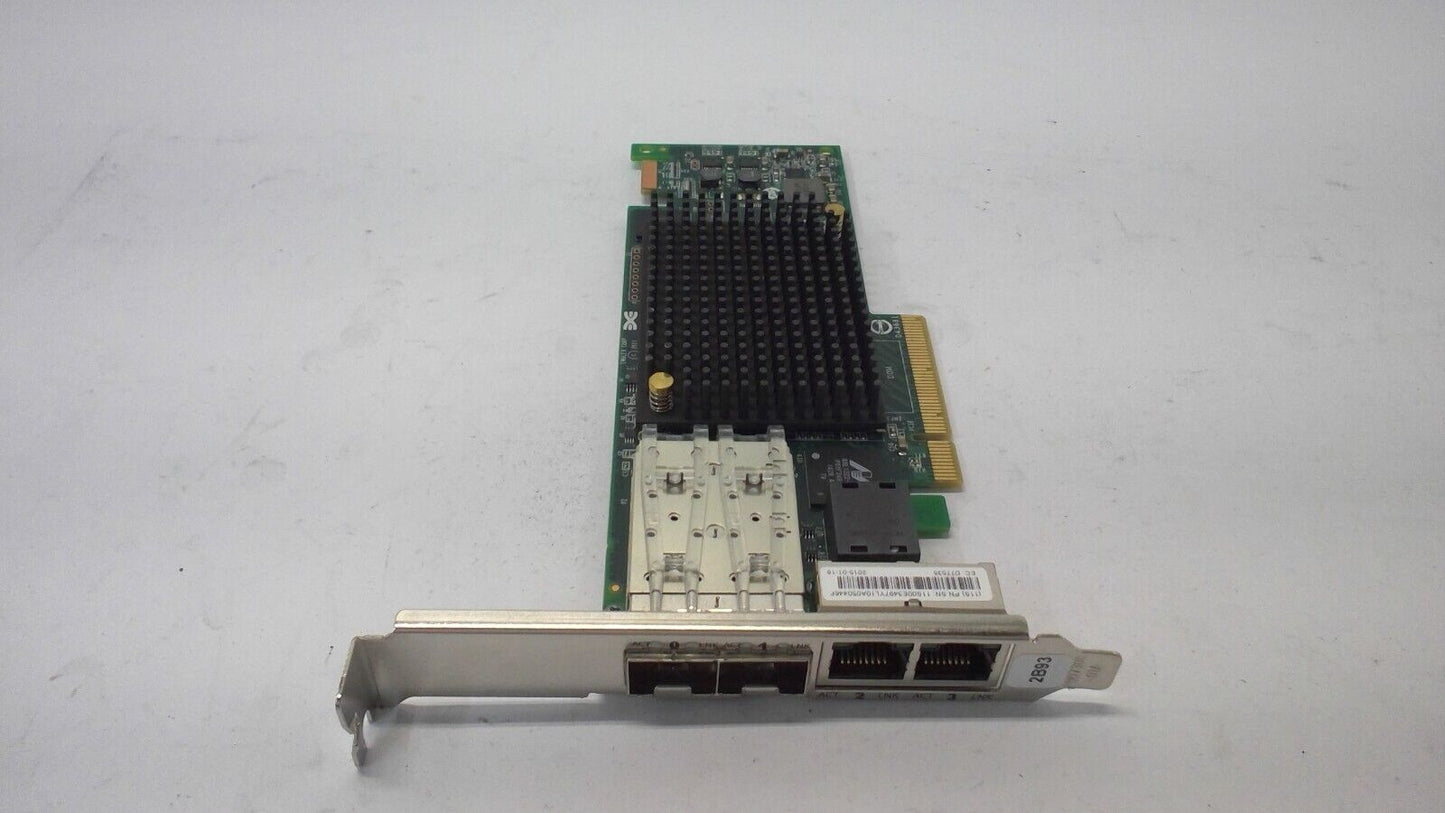 IBM PCIE2 10GB + 1GBe 4 Port Ethernet Adapter Full/High Profile P006932 00E9267