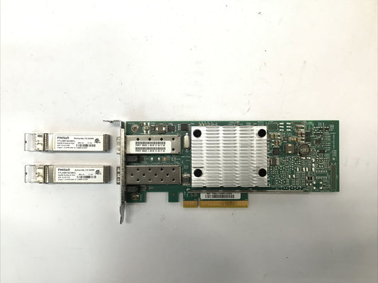 QLogic Broadcom Dual Port 10GB SFP+ Network Adapter Card BCM957810A1006G w/2 SFP